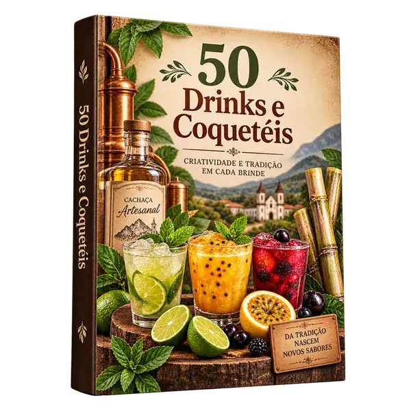 BÔNUS 03 — 50 Drinks e Coquetéis